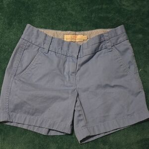 Women's Blue Casual Shorts